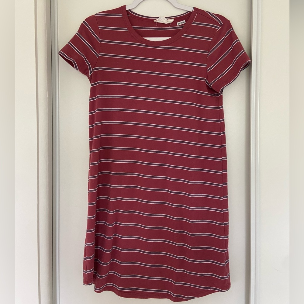 Striped T-shirt Dress